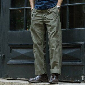 Bronson Shop Olive Army Fatigue Pants